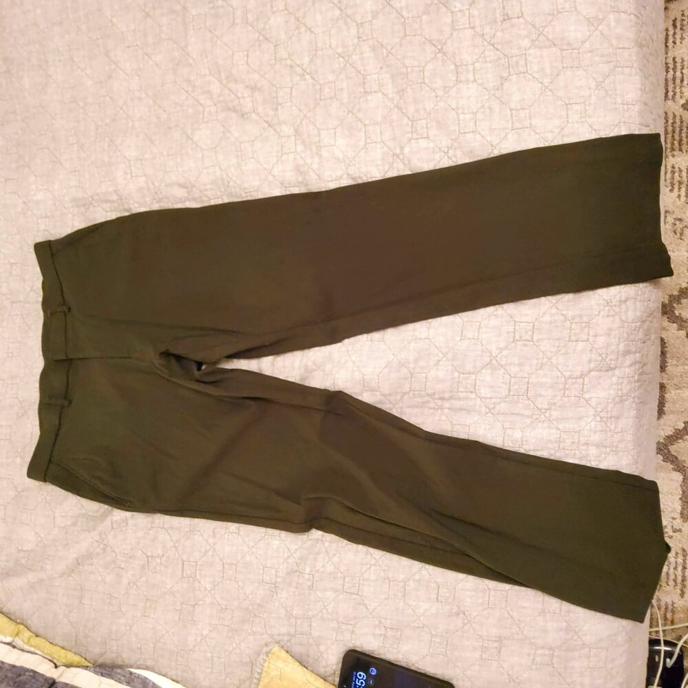 Tommy Hilfiger Dark Olive Dress Pants 34W